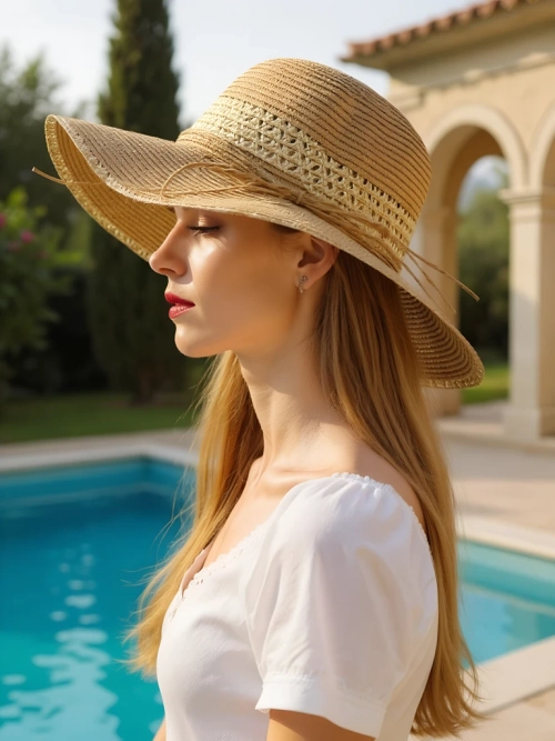 Royalfashion Солом'яний капелюх Serelina для жінок