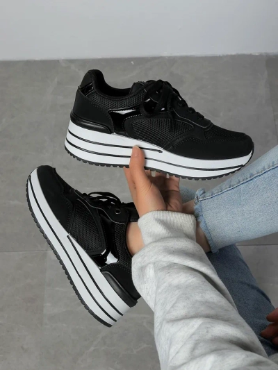 Royalfashion Damen-Plattform-Sportsneaker Revided