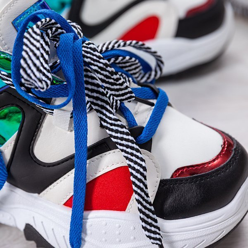 Спортивне потворне взуття з голографічними вставками Viridiana - Взуття