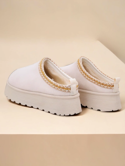 Royalfashion Kurze Schuhe im Stil von Damen-Schneestiefeln Flufi