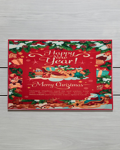 Royalfashion Weihnachts-Fußmatte