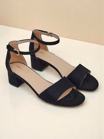 Royalfashion Damen Sandalen mit niedrigem Absatz SoftHeels