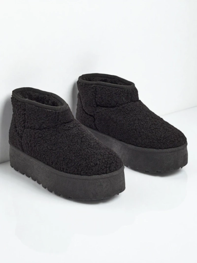 Kurze Damenstiefel im Schneestiefel-Stil Marellin