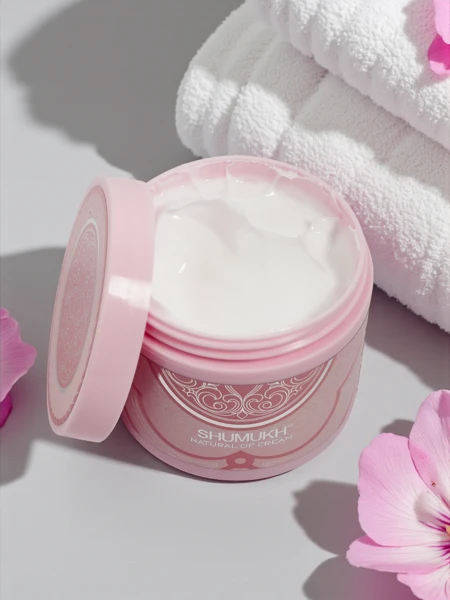 Gesichts- und Halscreme mit aufhellendem und feuchtigkeitsspendendem Effekt Light Pink