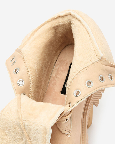 Royalfashion Damen Trapper Karamellia