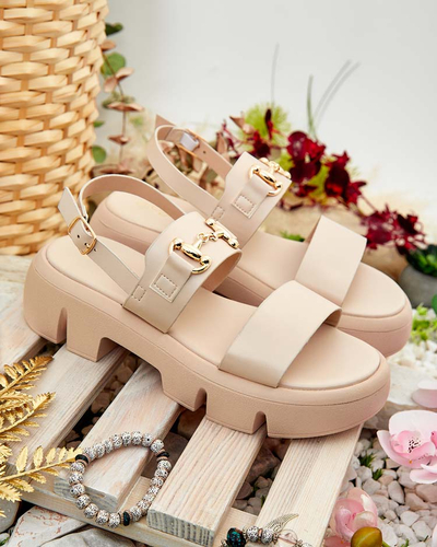 Royalfashion Жіночі босоніжки на платформі з екошкіри Avemil