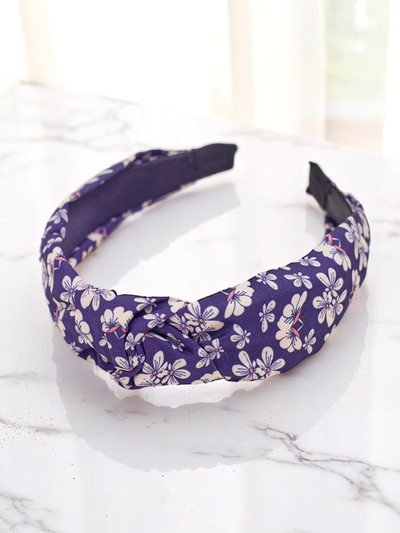 Royalfashion Haarband mit geflochtenem Blumenmuster Florinda