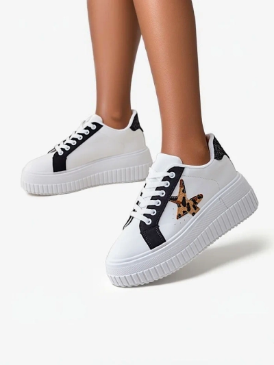 Royalfashion Damen-Plattform-Sportsneaker Elin