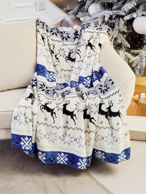 Ковдра Рождественська Royalfashion 200x220