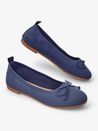 Royalfashion Damen Stoff Ballerinas Magger