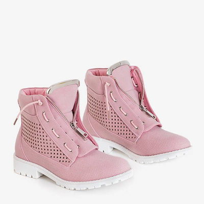 OUTLET Pink Ice Love durchbrochene Wanderschuhe für Damen - Schuhe
