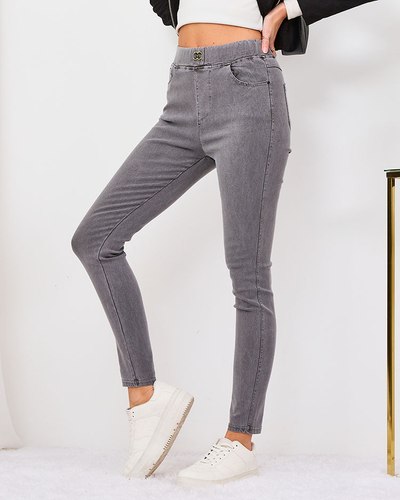 Royalfashion Graue Damen-Teggings