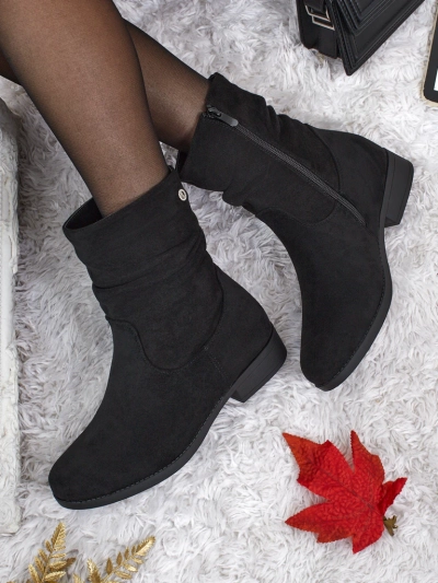 Вищі ботильйони жіночі еко замшеві Norvia