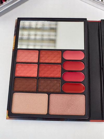 ANYLADY Kompakt Make-up-Palette – Lidschatten, Kontur, Lippen – 32 Farbtöne
