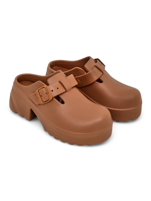 Royalfashion Жіночі гумові босоніжки на підборах Voxones