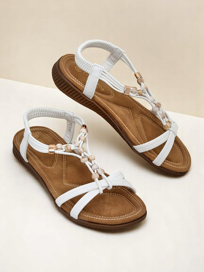 Royalfashion Imen Damensandalen mit Verzierungen