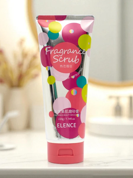 Feinporiges, parfümiertes Gesichts- und Körperpeeling