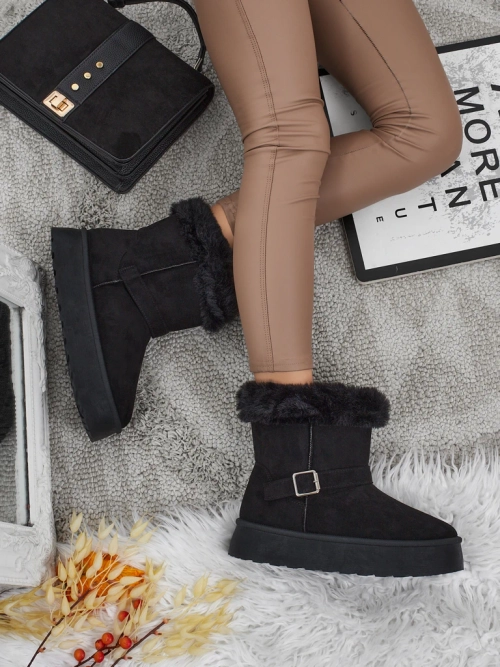 Royalfashion Короткі жіночі черевики a'la снігоходи Myrelle