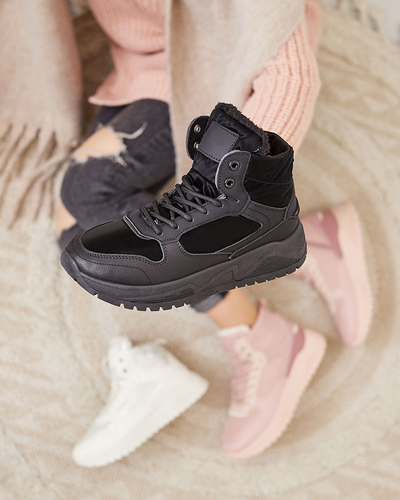 Royalfashion Isolierte Damen-Sneakers mit Fell Retodaf