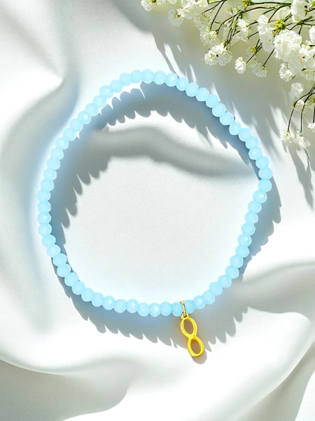 Royalfashion Жіночий браслет із підвіскою у вигляді нескінченності