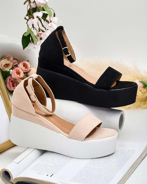 Жіночі босоніжки Royalfashion Elovia на каталці