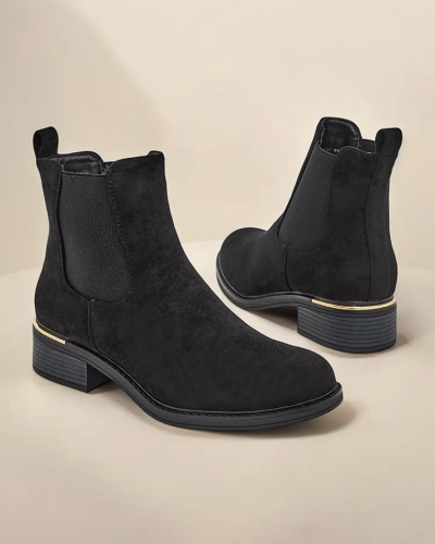 Royalfashion Damen Slip-On Stiefel Rizones