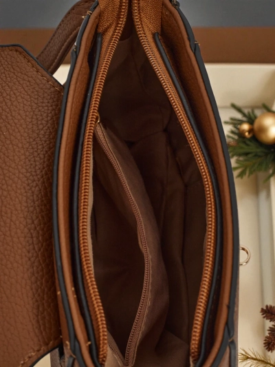 Kleine Damenhandtasche aus Öko-Leder Fioren