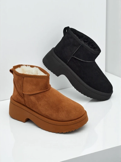 Kurze Damenstiefel a'la Schneestiefel Liorah