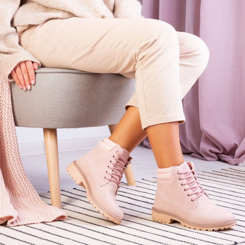 Рожеві зимові ботинки Sytta - Взуття