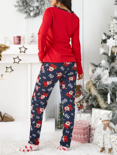 Royalfashion Weihnachts-Damenpyjamas