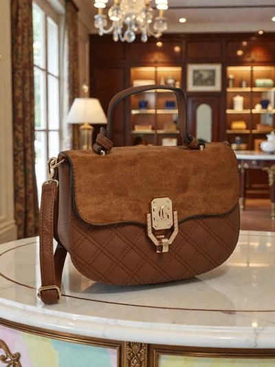 Kleine Damenhandtasche aus Öko-Leder Sefia