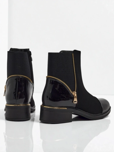 Damen Stiefeletten Öko-Leder Selyrix