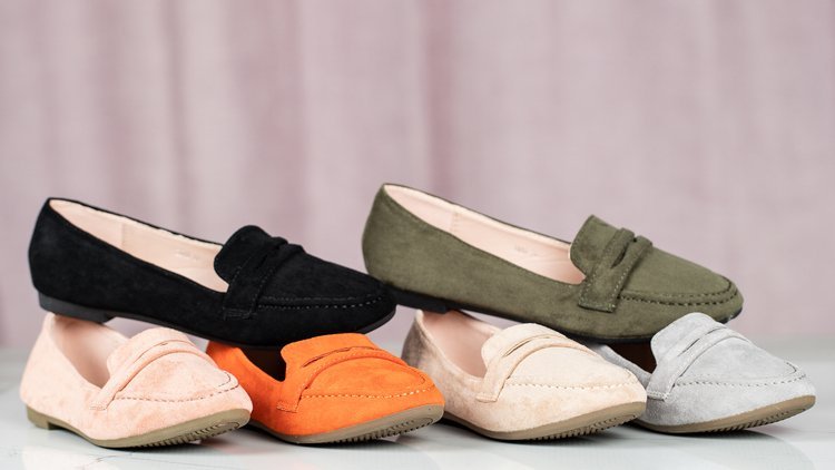 Rosa Mokassins mit runder Spitze Francis - Footwear 1