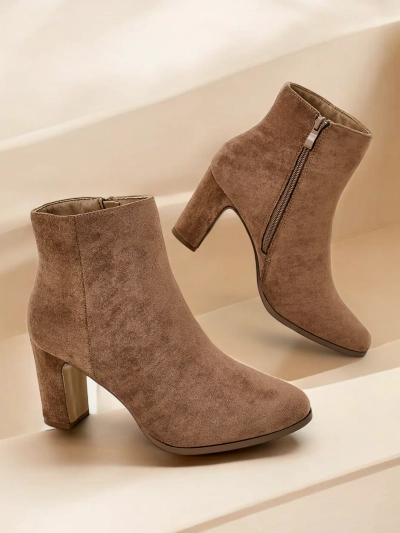 Royalfashion Damen Stiefeletten mit Absatz Wierod