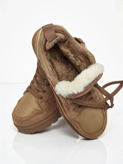 Faylo Damen-Sneakers mit Warmfutter