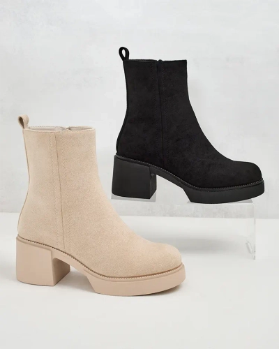 Royalfashion Damen Tratta Stiletto Stiefel