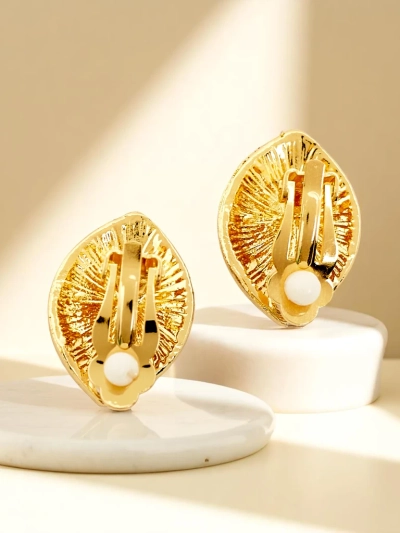 Royalfashion Damen-Clip-Ohrringe mit Zirkonia
