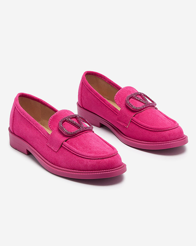 Fuchsia Damen Mokassins mit Verzierung Fogras- Footwear