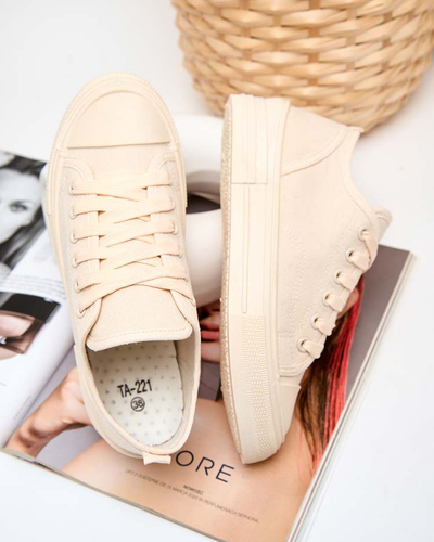 Royalfashion Damen Klassische Schnürsneaker Seleas