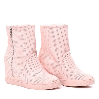 Pink Wedge Heels Genesis - Schuhe 1