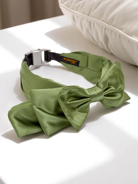 Royalfashion Satin-Haarreif mit Schleife Celine