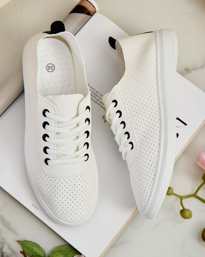 Royalfashion Damen durchbrochene Turnschuhe Tareb