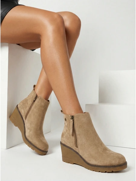 Damen Keilstiefeletten Zarrico