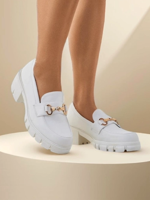 Royalfashion Жіночі мокасини з низьким каблуком Tollere