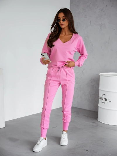 Royalfashion Damen Baumwoll Freizeitanzug