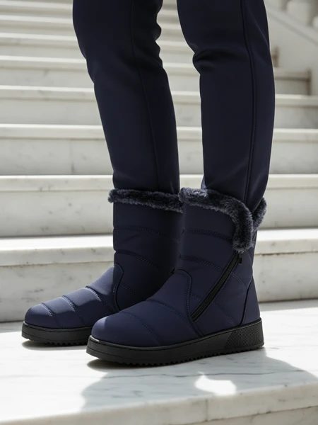 Royalfashion Damen Schneestiefel im Boot-Style Baccinis