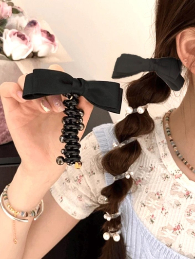 Royalfashion Haarspirale mit Schleife Spirabella