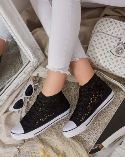 Royalfashion Damen durchbrochene Nictz Sneakers