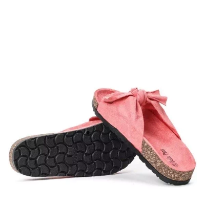 OUTLET Rosa Flip-Flops mit Schleife Summer Blow - Schuhe