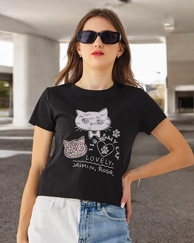 Royalfashion Damen Baumwollbluse